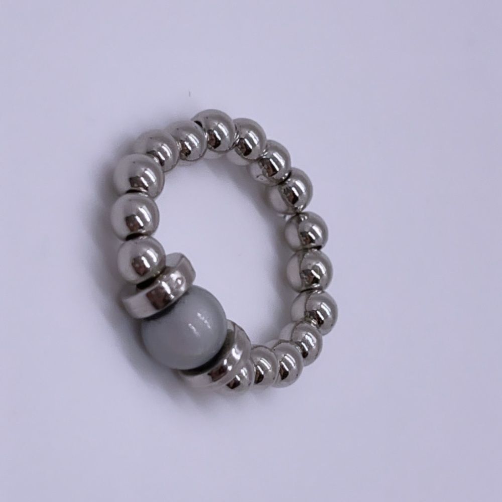 NWT Wool + Pepper Co. Iridescent & Silver Ring - Picture 6 of 6
